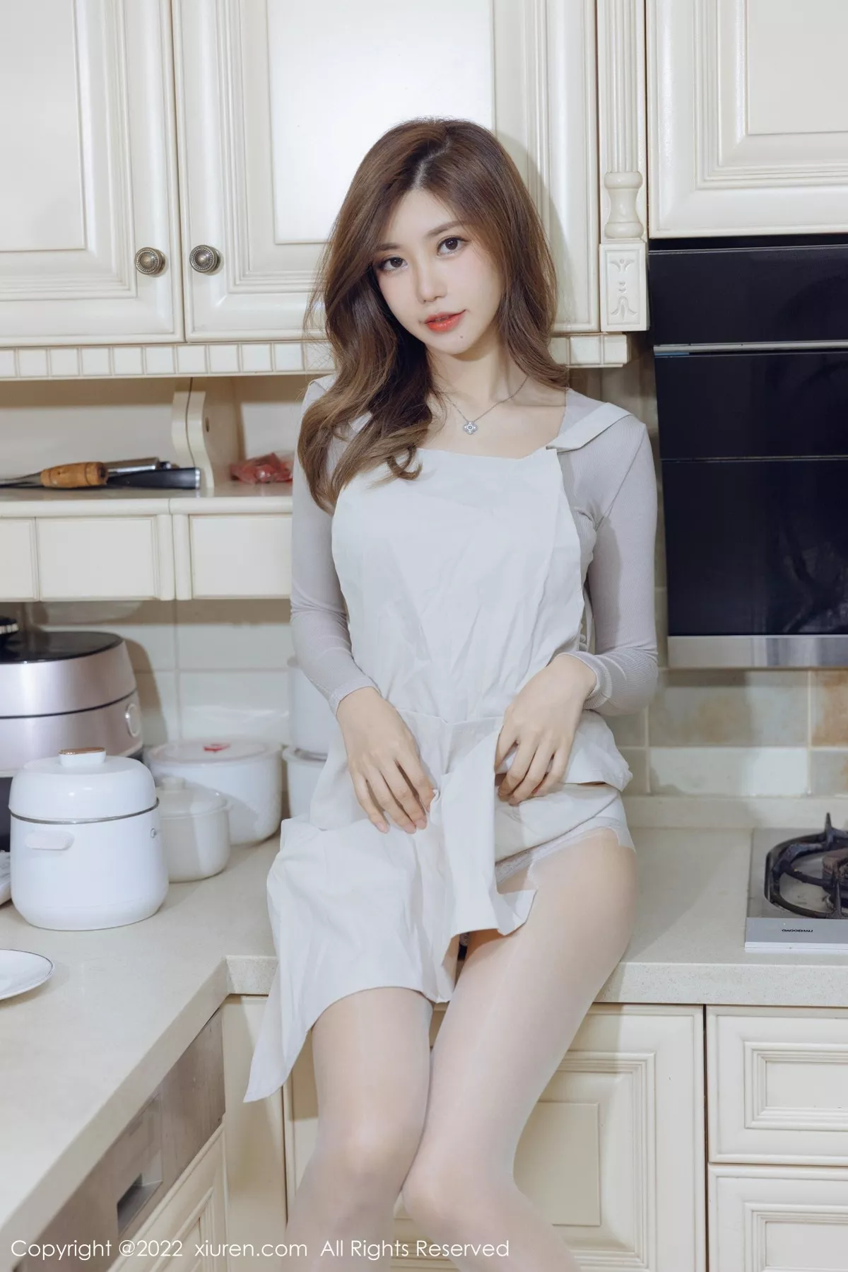 [XiuRen秀人网]第4438期绮里嘉写真 [62P]-007