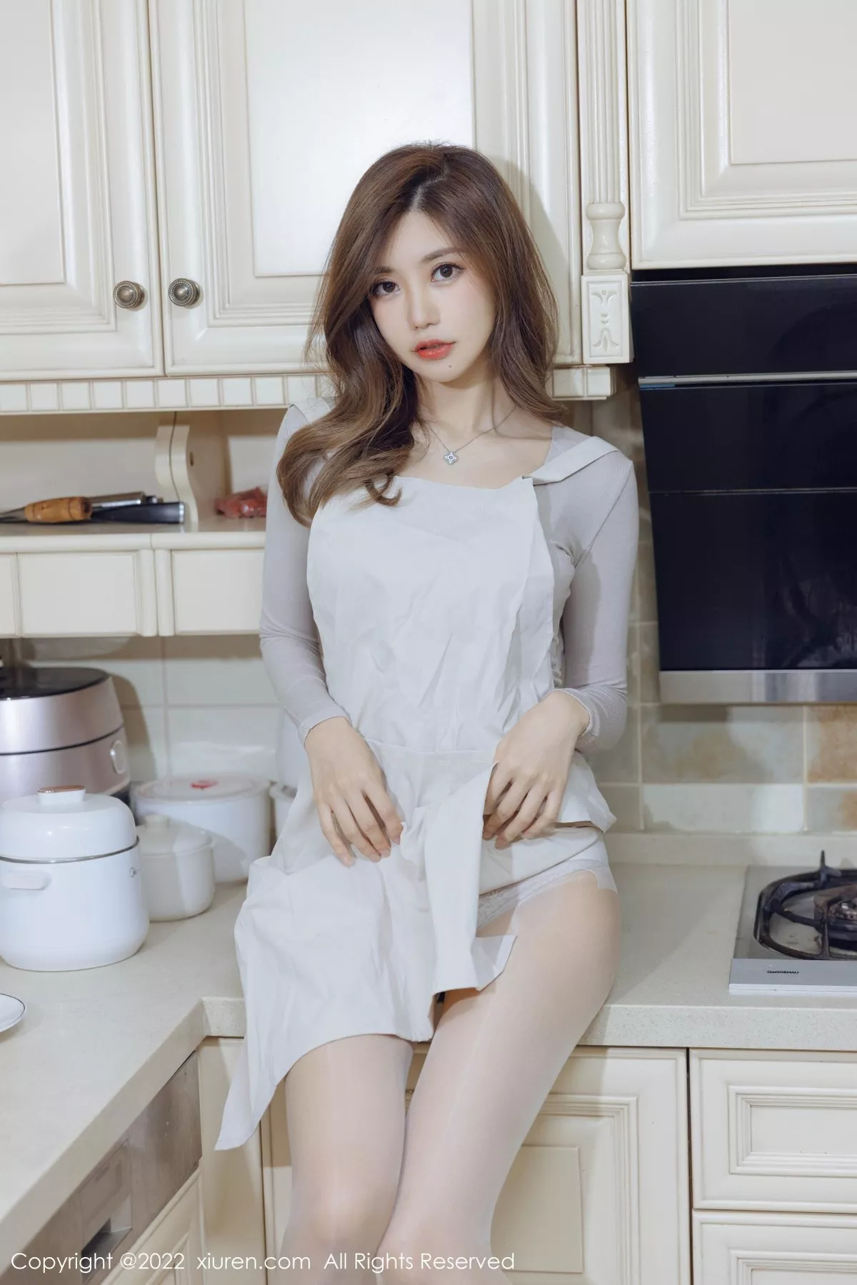 [XiuRen秀人网]第4438期绮里嘉写真 [62P]-008