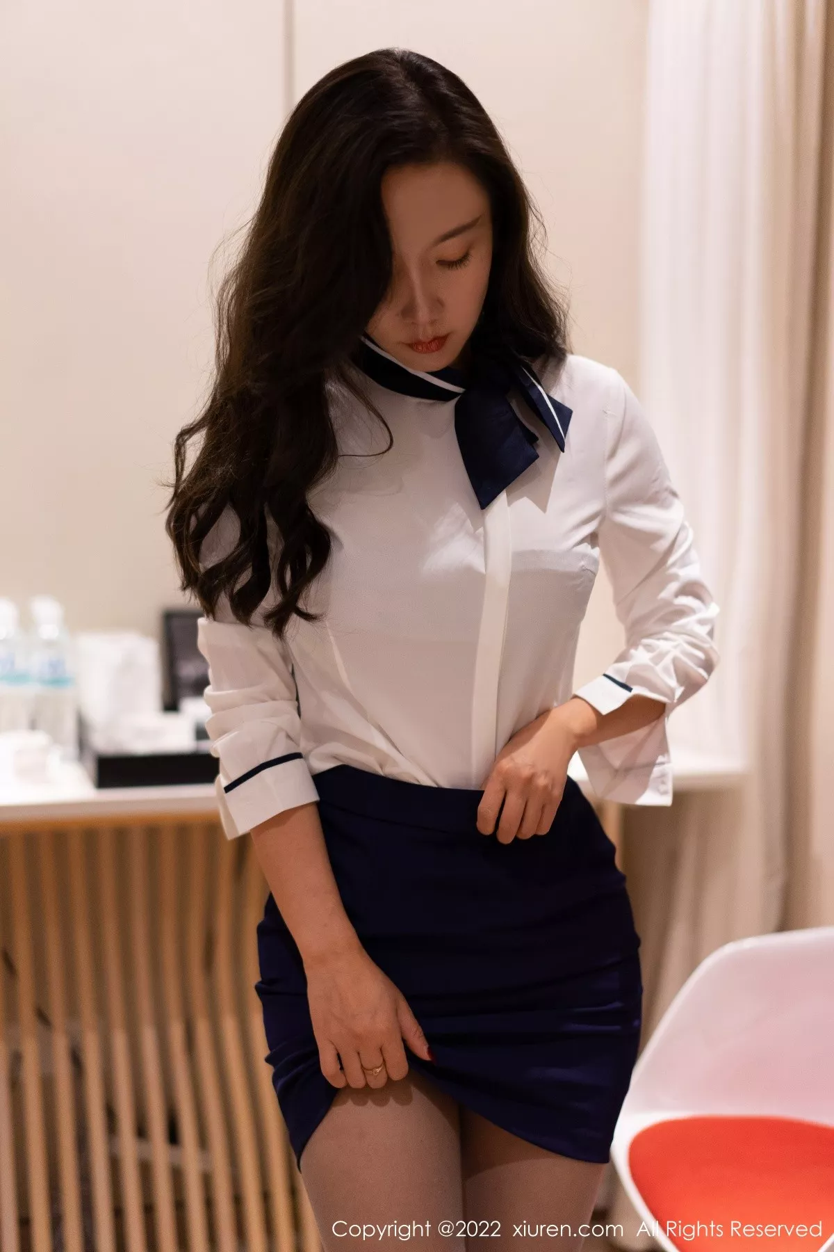 [XiuRen秀人网]第4478期艾静香写真 [50P]-006