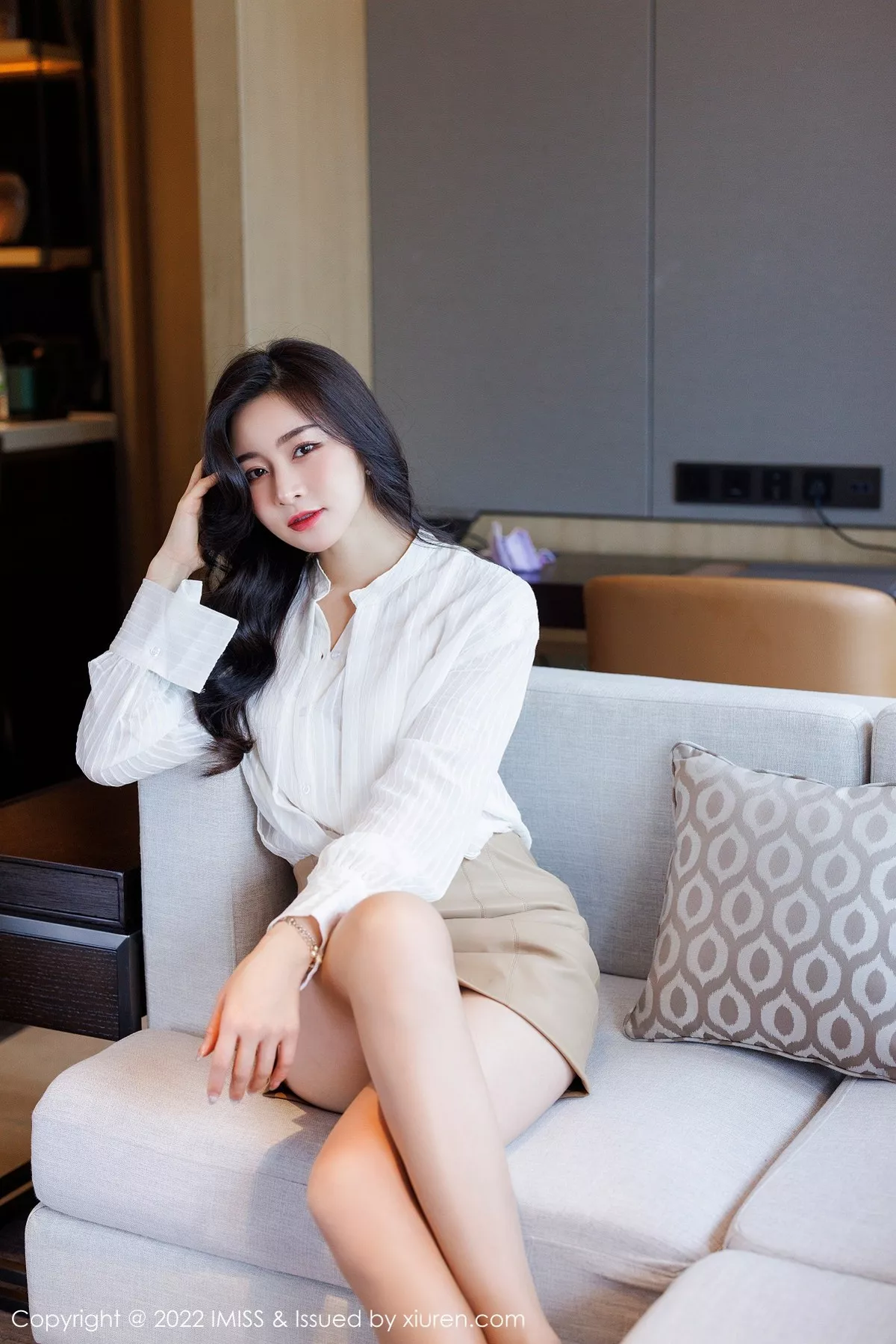 [Imiss爱蜜社]第656期Vanessa写真 [60P]-009