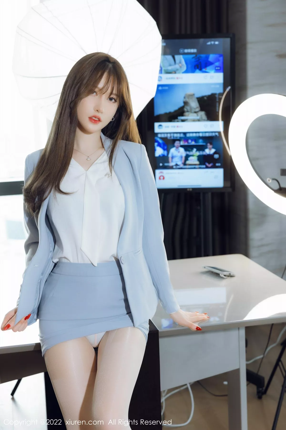 [XiuRen秀人网]第4658期美桃酱写真 [64P]-023