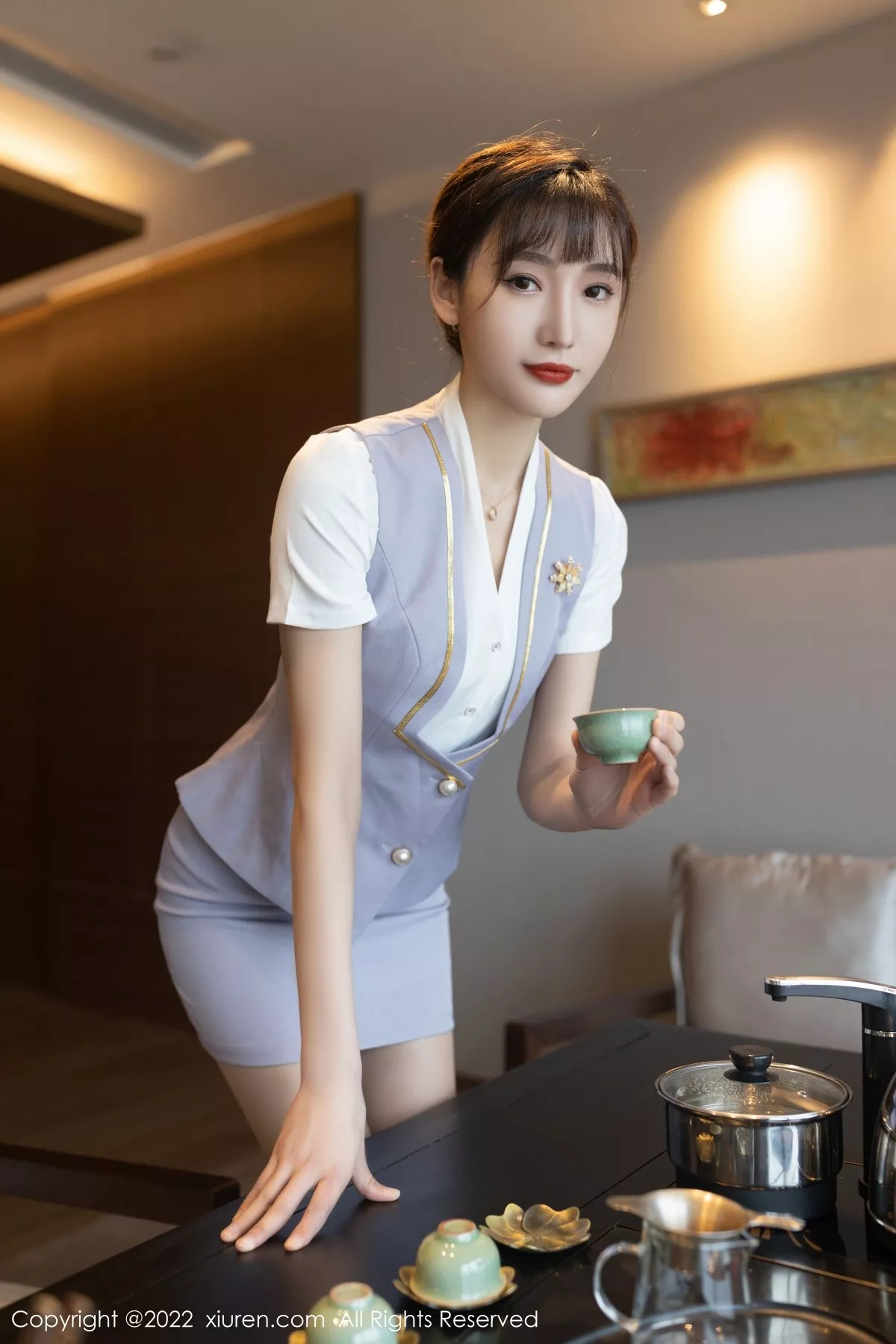 [XiuRen秀人网]第4694期陆萱萱写真 [77P]-001