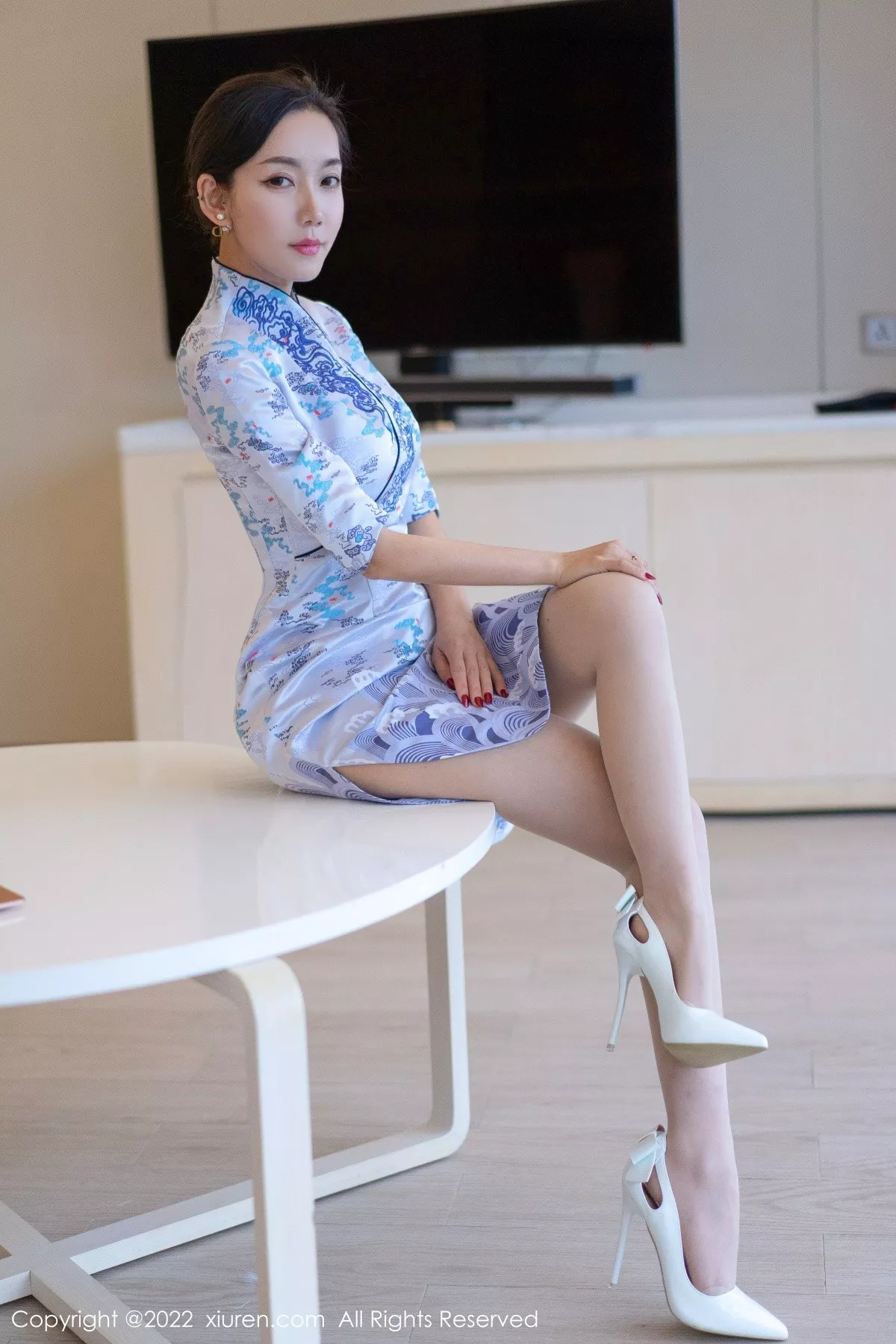 [XiuRen秀人网]第4613期艾静香写真 [40P]-006