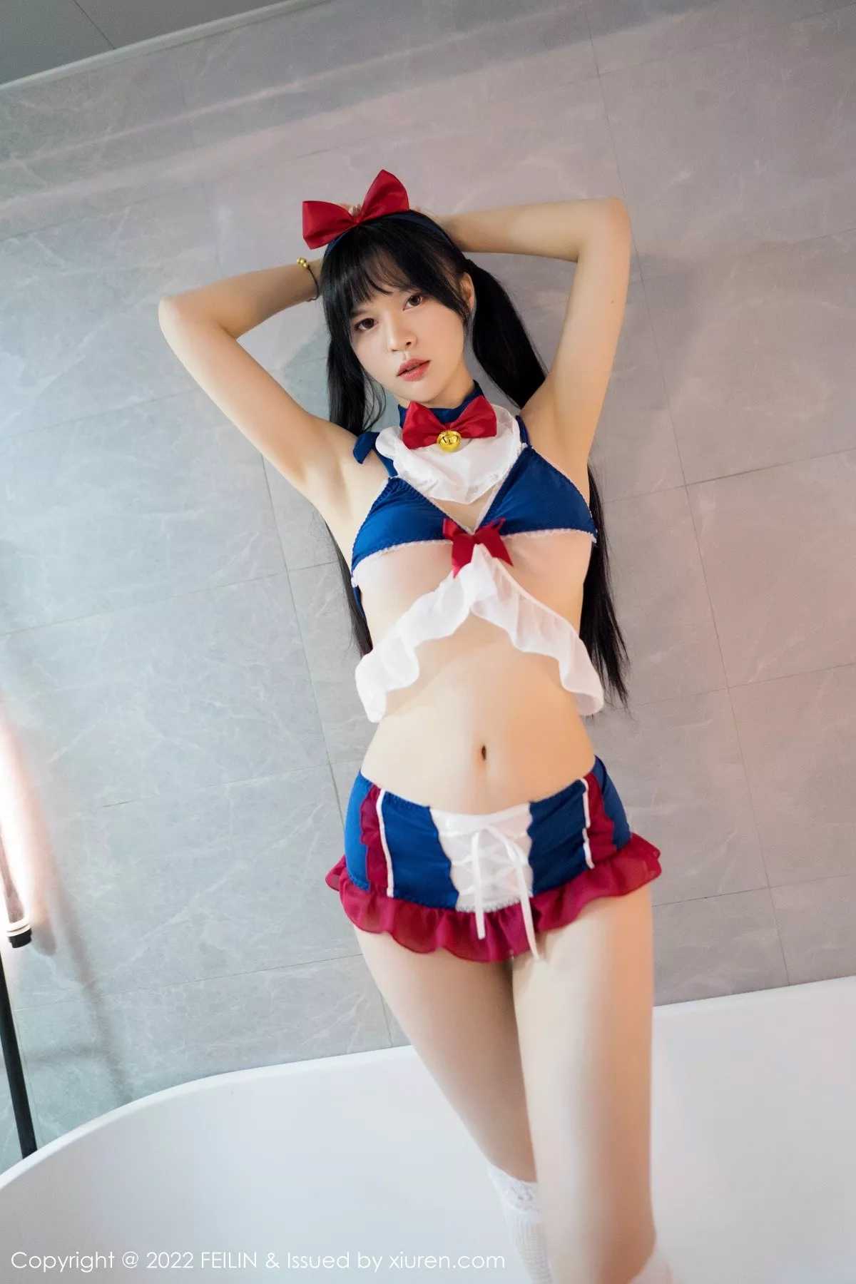 [FeiLin嗲囡囡]第440期桃香子写真 [57P]-027