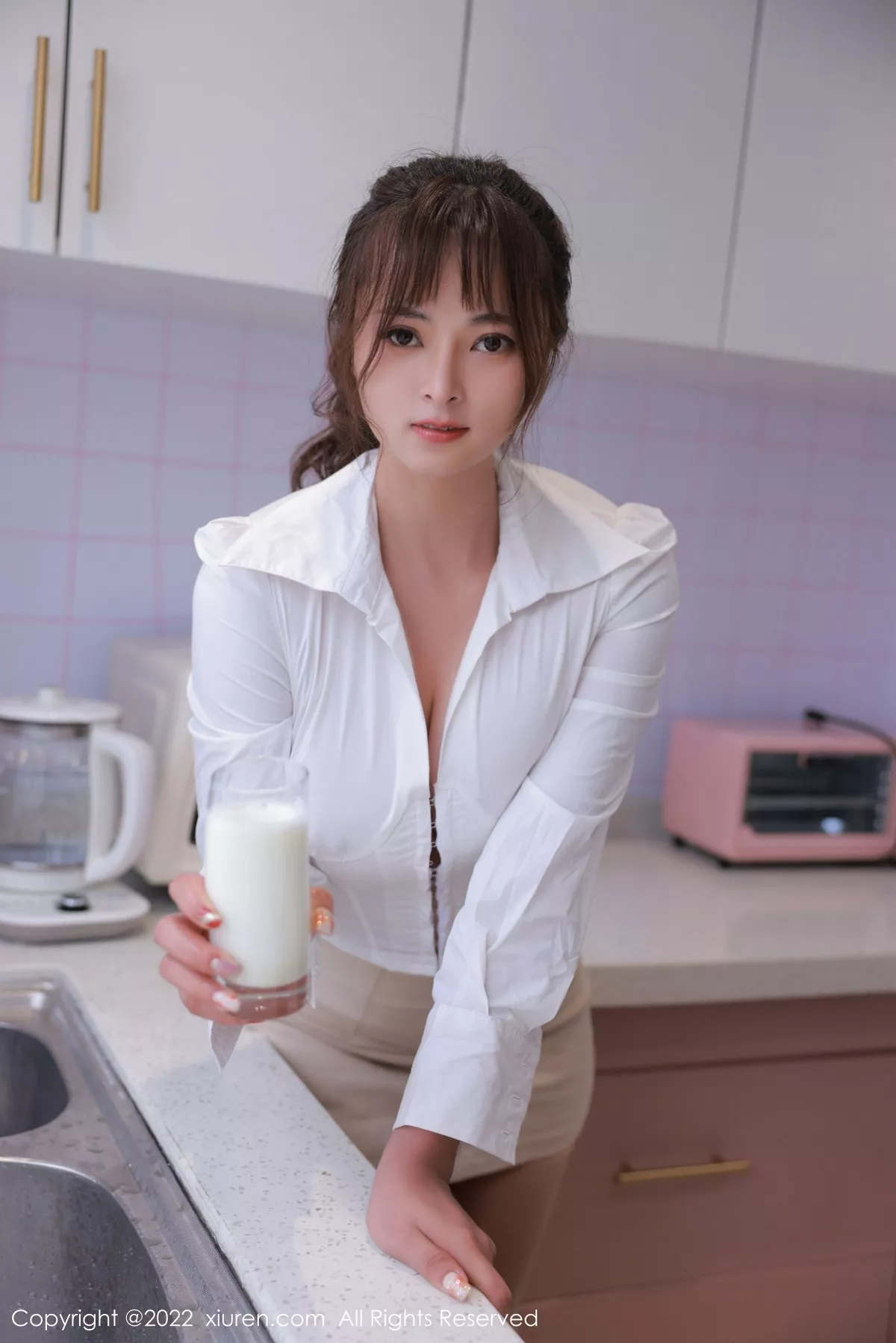 [XiuRen秀人网]第4866期奈沐子写真 [53P]-002