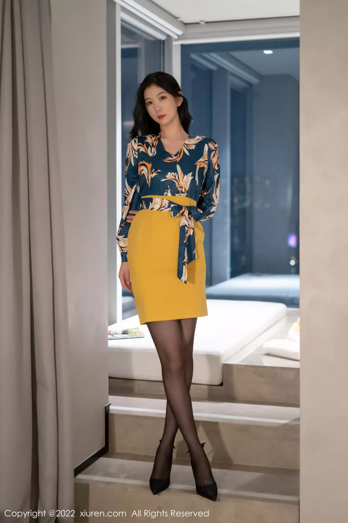 [XiuRen秀人网]第4880期李雅柔写真 [51P]-002