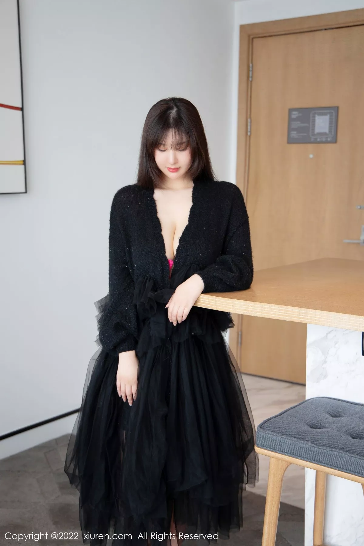 [XiuRen秀人网]第4765期王俪丁写真 [54P]-002