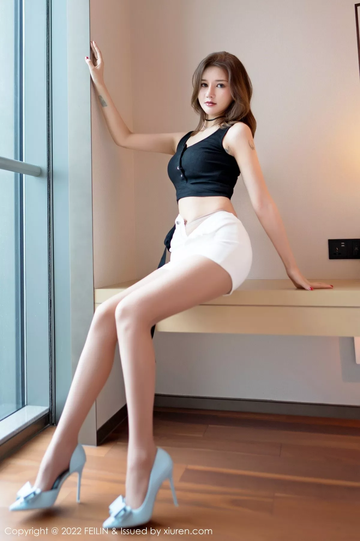 [FeiLin嗲囡囡]第447期文芮写真 [101P]-021