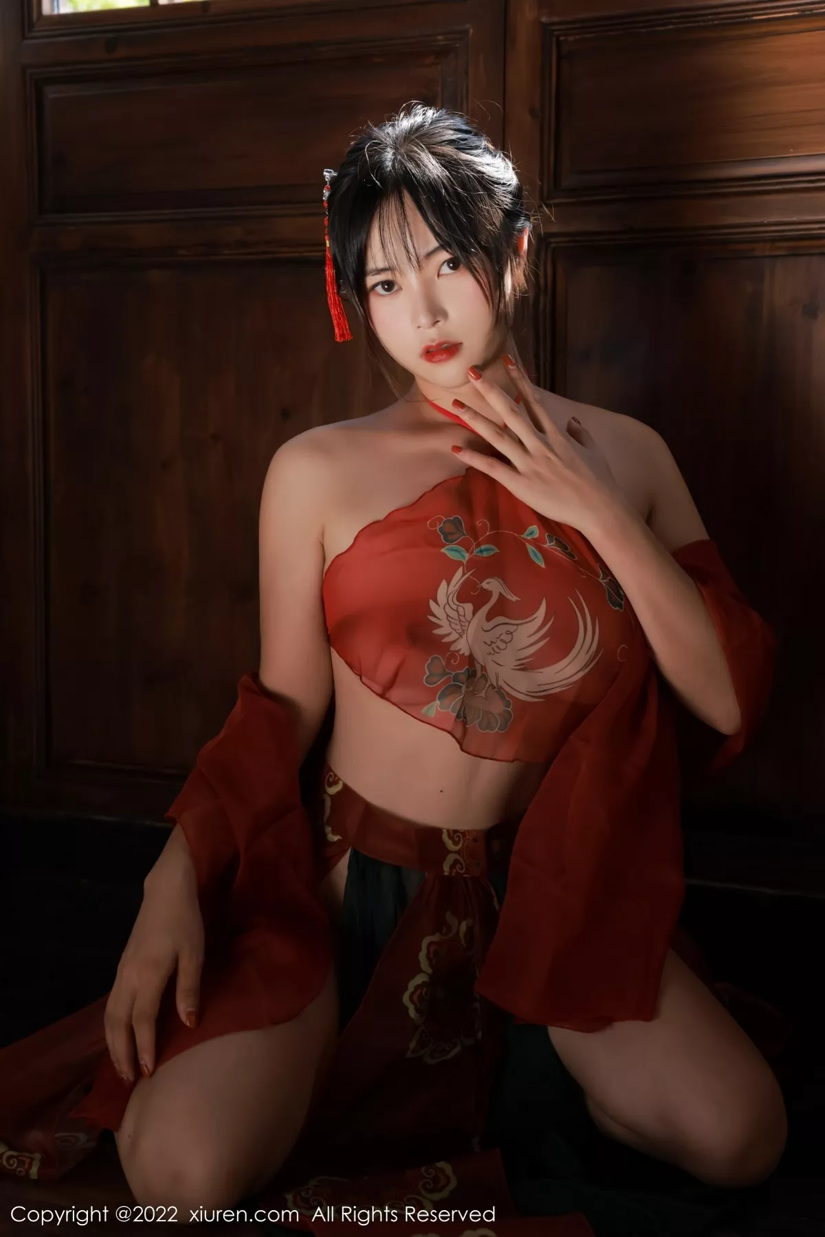 [XiuRen秀人网]第5222期奈沐子写真 [47P]-001