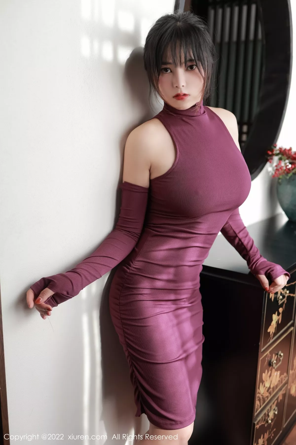 [XiuRen秀人网]第5302期奈沐子写真 [46P]-002