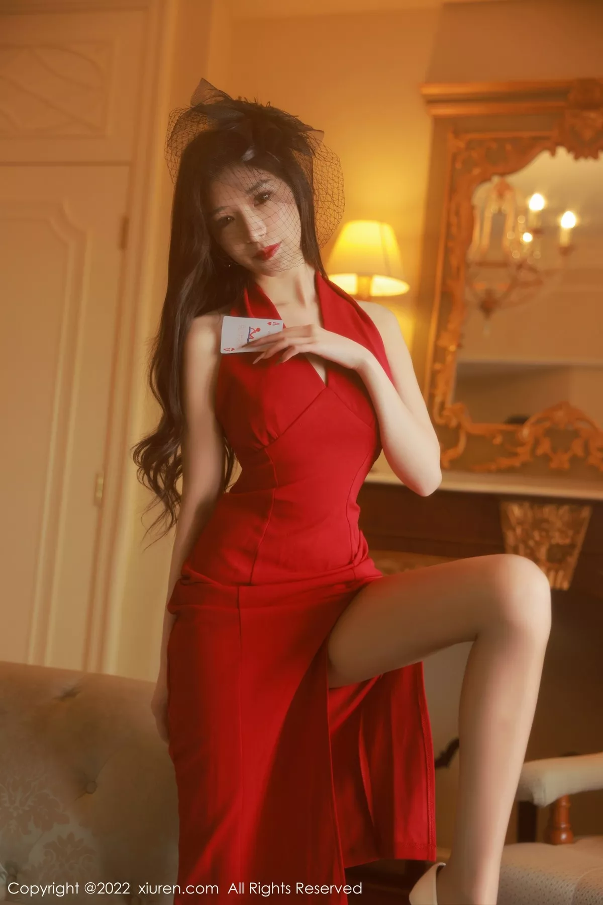 [XiuRen秀人网]第5542期韩心雨写真 [56P]-003