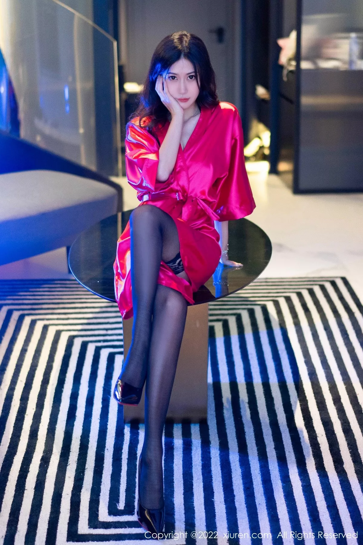 [XiuRen秀人网]第5586期阿姣写真 [76P]-002