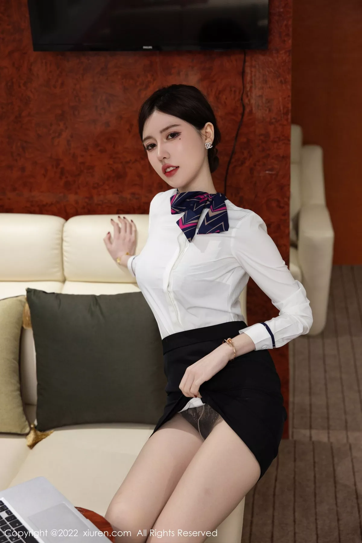 [XiuRen秀人网]第5696期美桃酱写真 [106P]-011