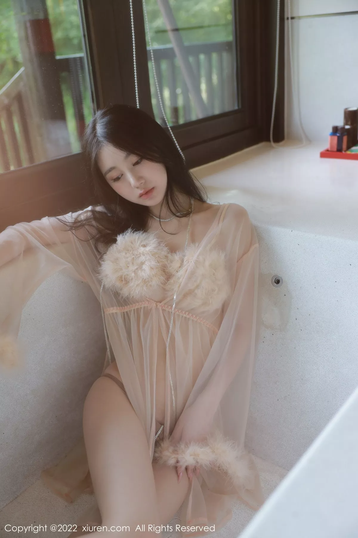 [XiuRen秀人网]第5796期谢晚晚写真 [58P]-019