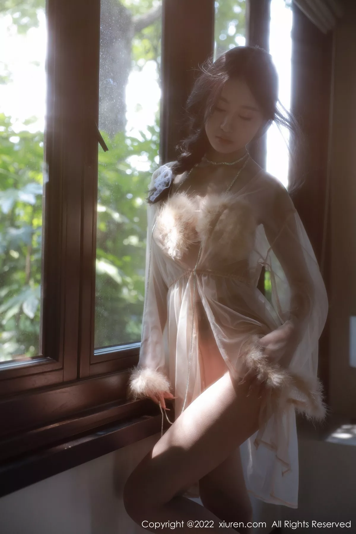 [XiuRen秀人网]第5796期谢晚晚写真 [58P]-004