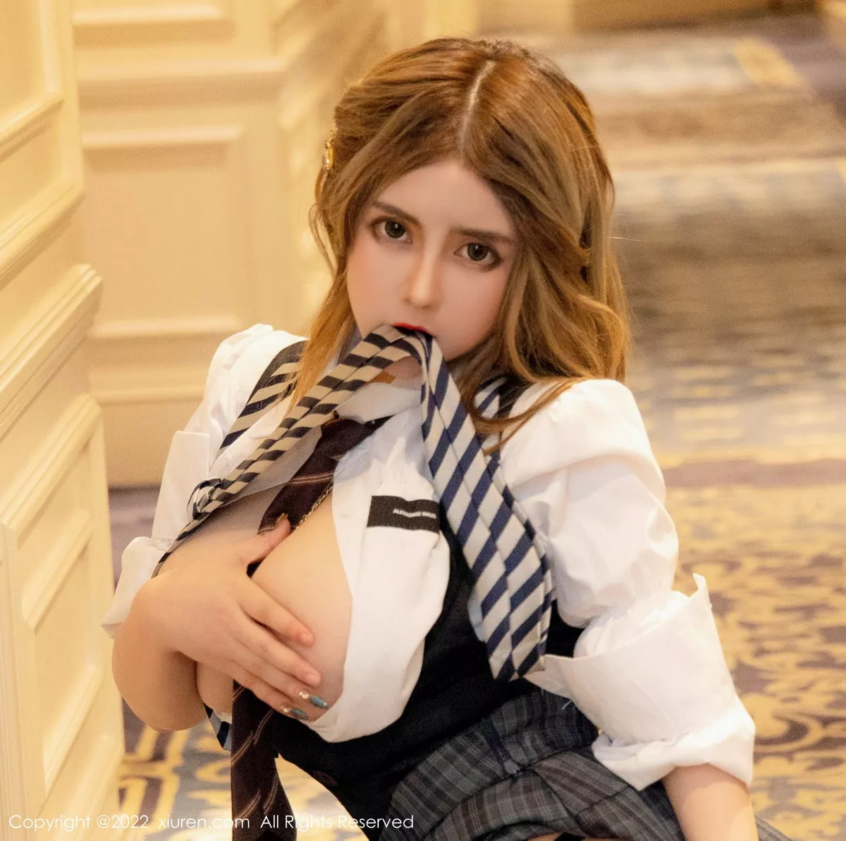 [XiuRen秀人网]第5801期温心怡写真 [76P]-012