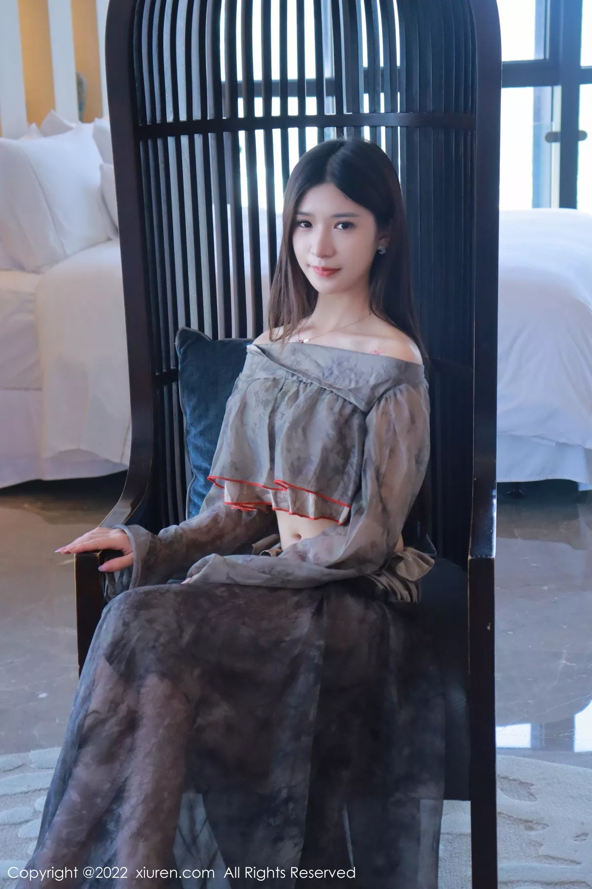 [XiuRen秀人网]第5857期韩心雨写真 [50P]-002