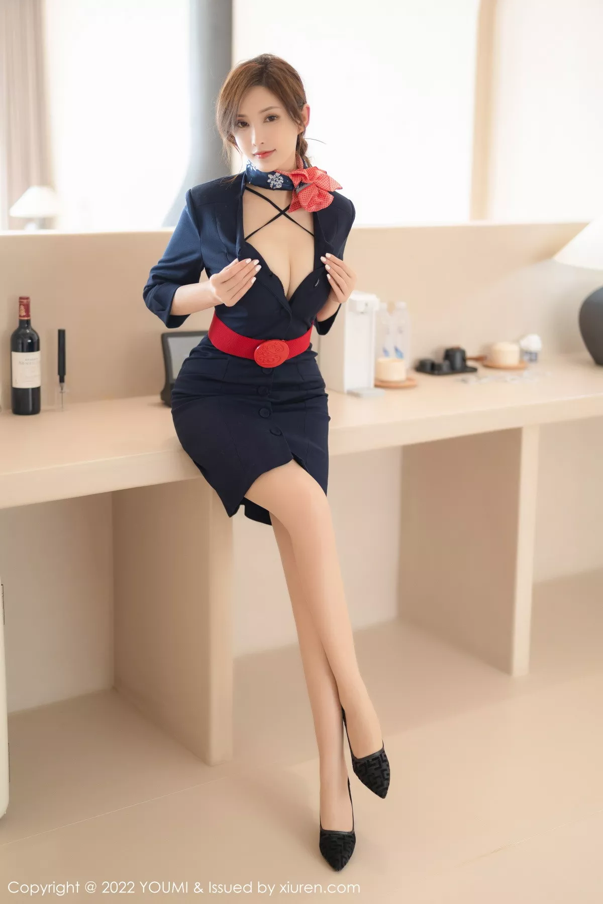[YouMi尤蜜荟]第858期奶瓶土肥圆写真 [77P]-006
