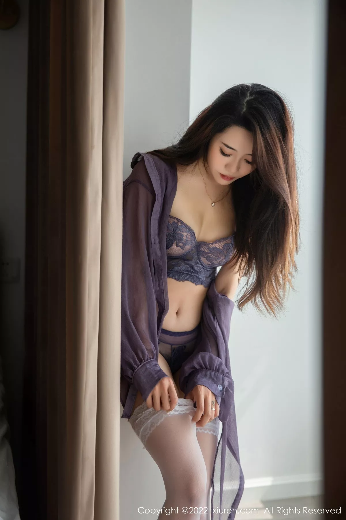 [XiuRen秀人网]第5884期严利娅写真 [54P]-002