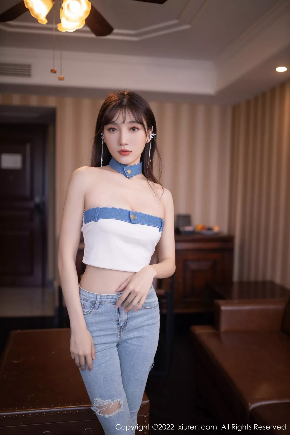 [XiuRen秀人网]第5908期陆萱萱写真 [77P]-015
