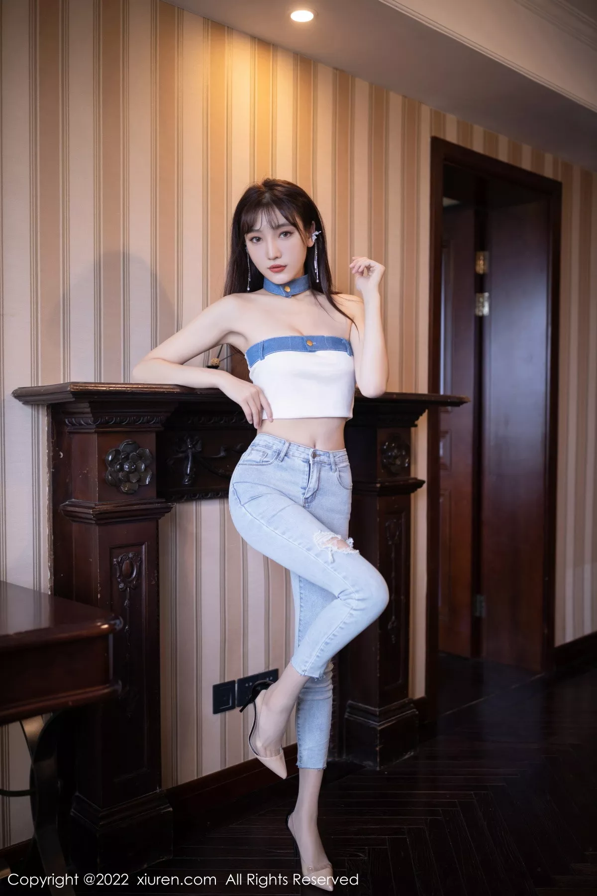 [XiuRen秀人网]第5908期陆萱萱写真 [77P]-001
