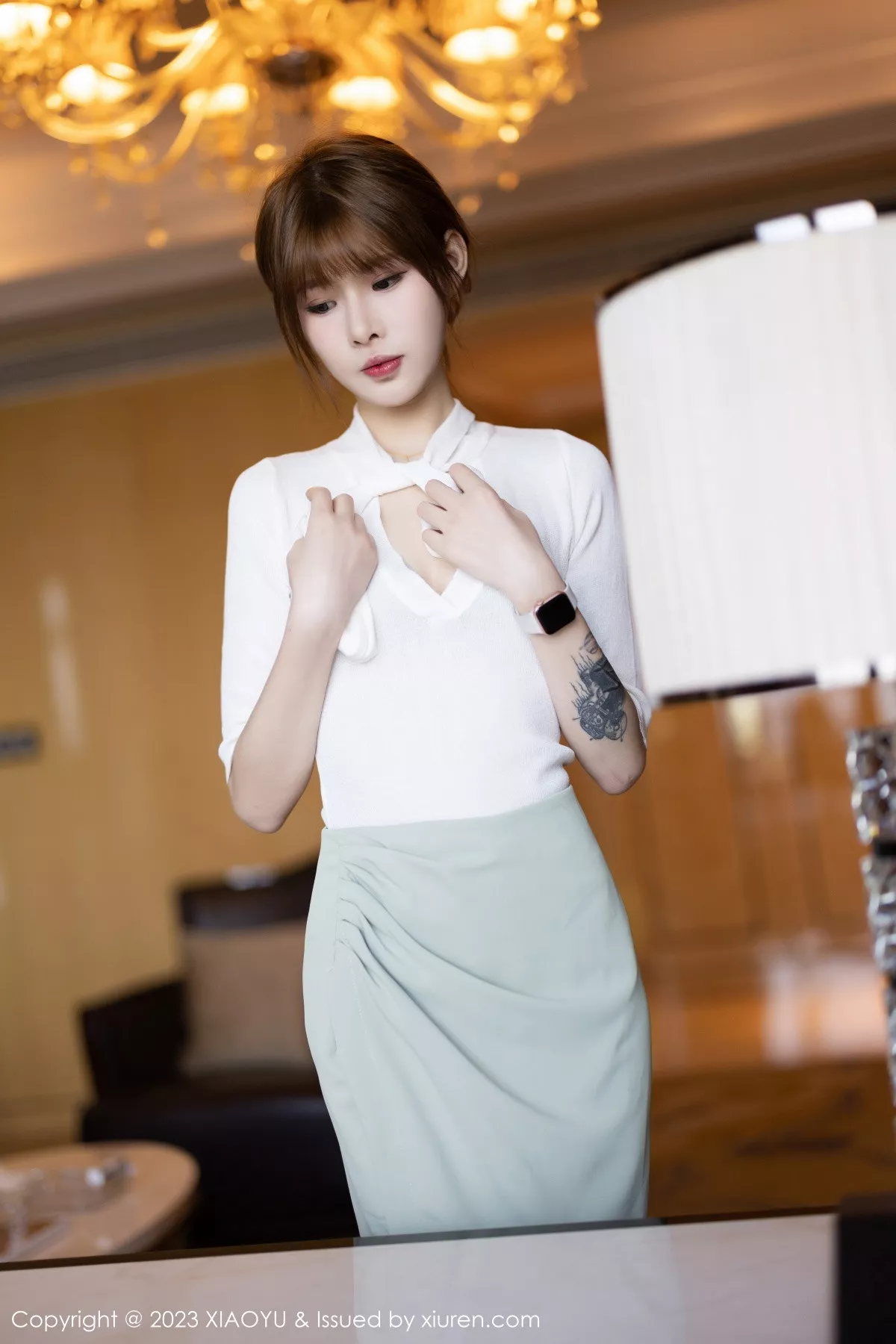 [XiaoYu画语界]第939期77qiqi写真 [90P]-018