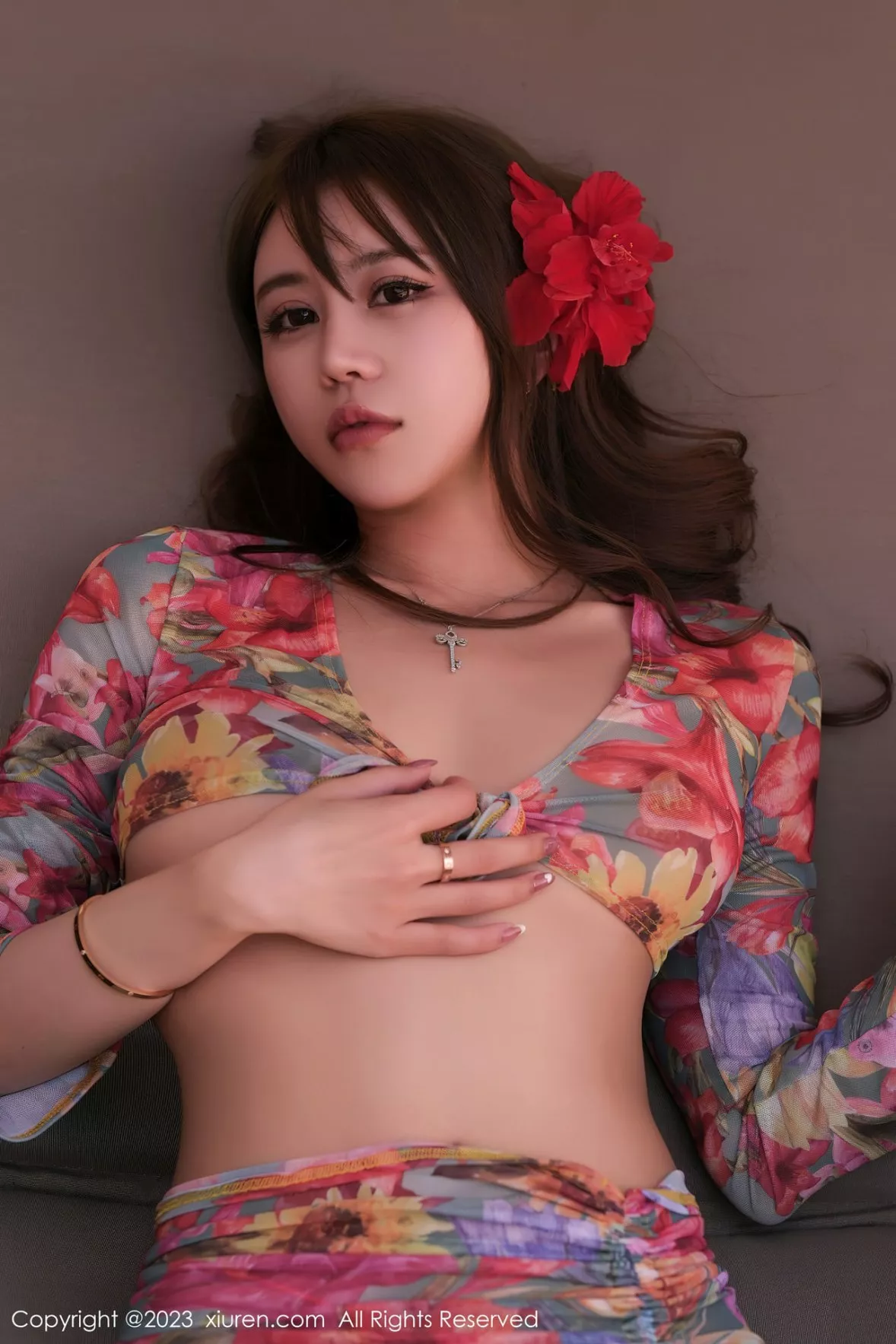 [XiuRen秀人网]第6081期甜仔写真 [59P]-014