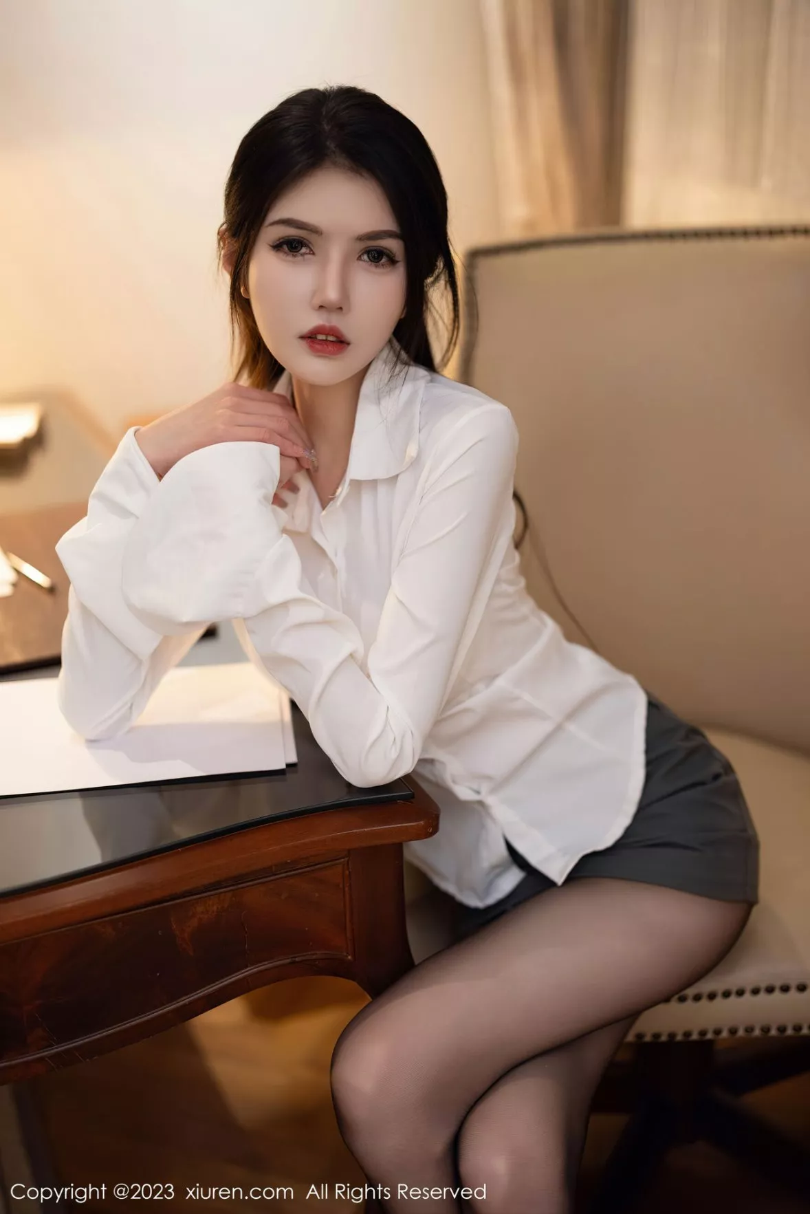 [XiuRen秀人网]第6125期媛媛酱写真 [84P]-005