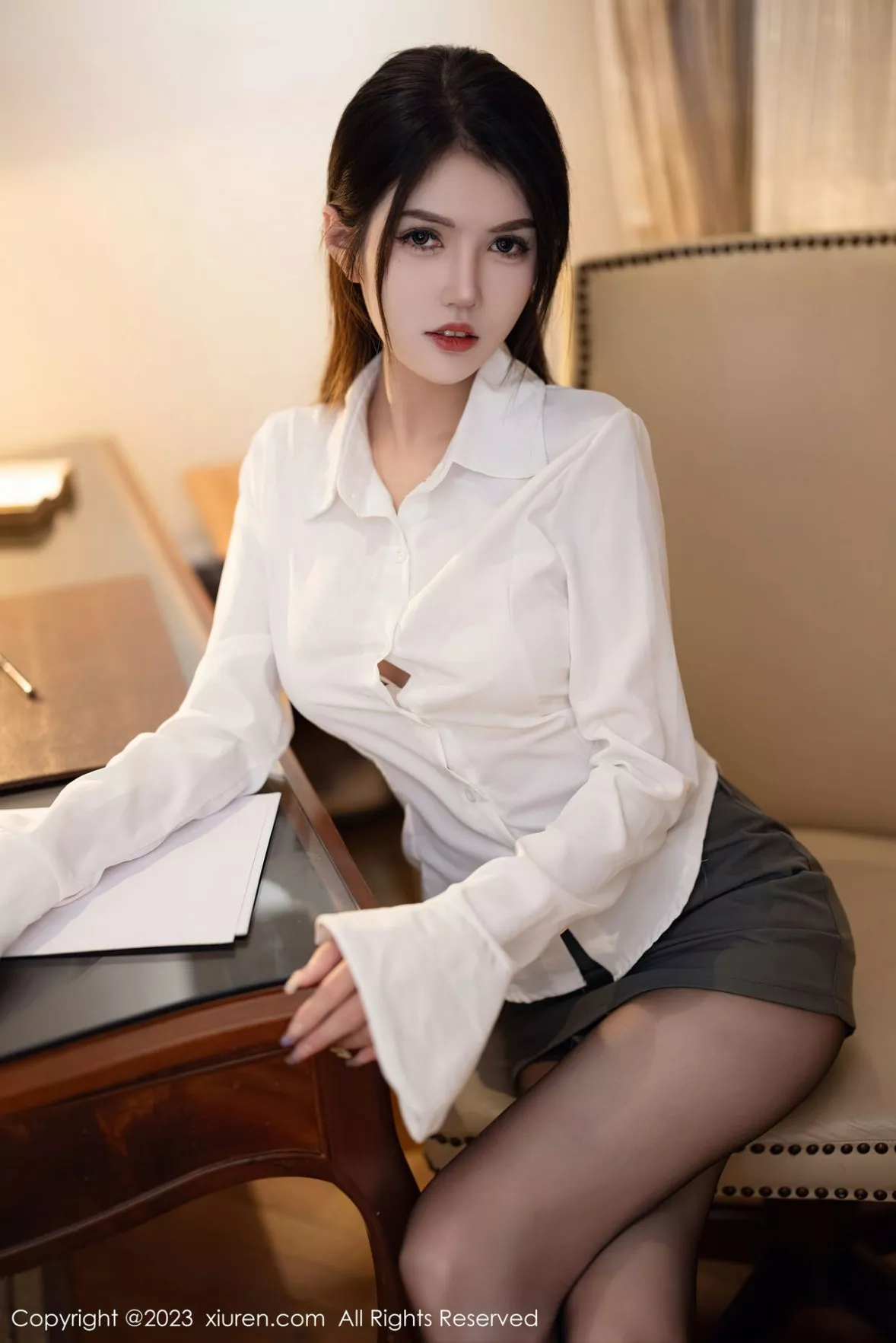 [XiuRen秀人网]第6125期媛媛酱写真 [84P]-003