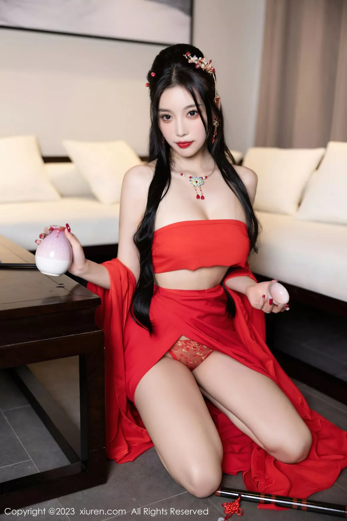 [XiuRen秀人网]第6149期杨晨晨写真 [88P]-016