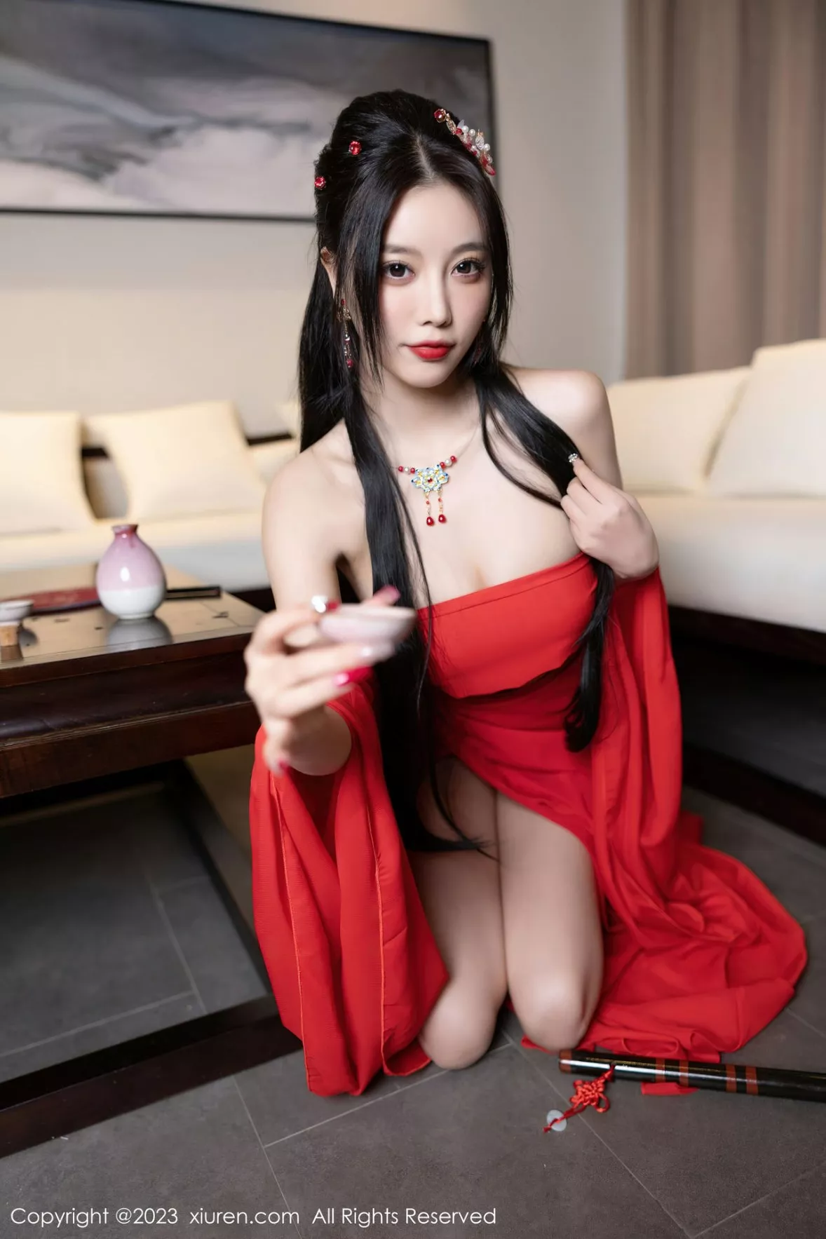 [XiuRen秀人网]第6149期杨晨晨写真 [88P]-019