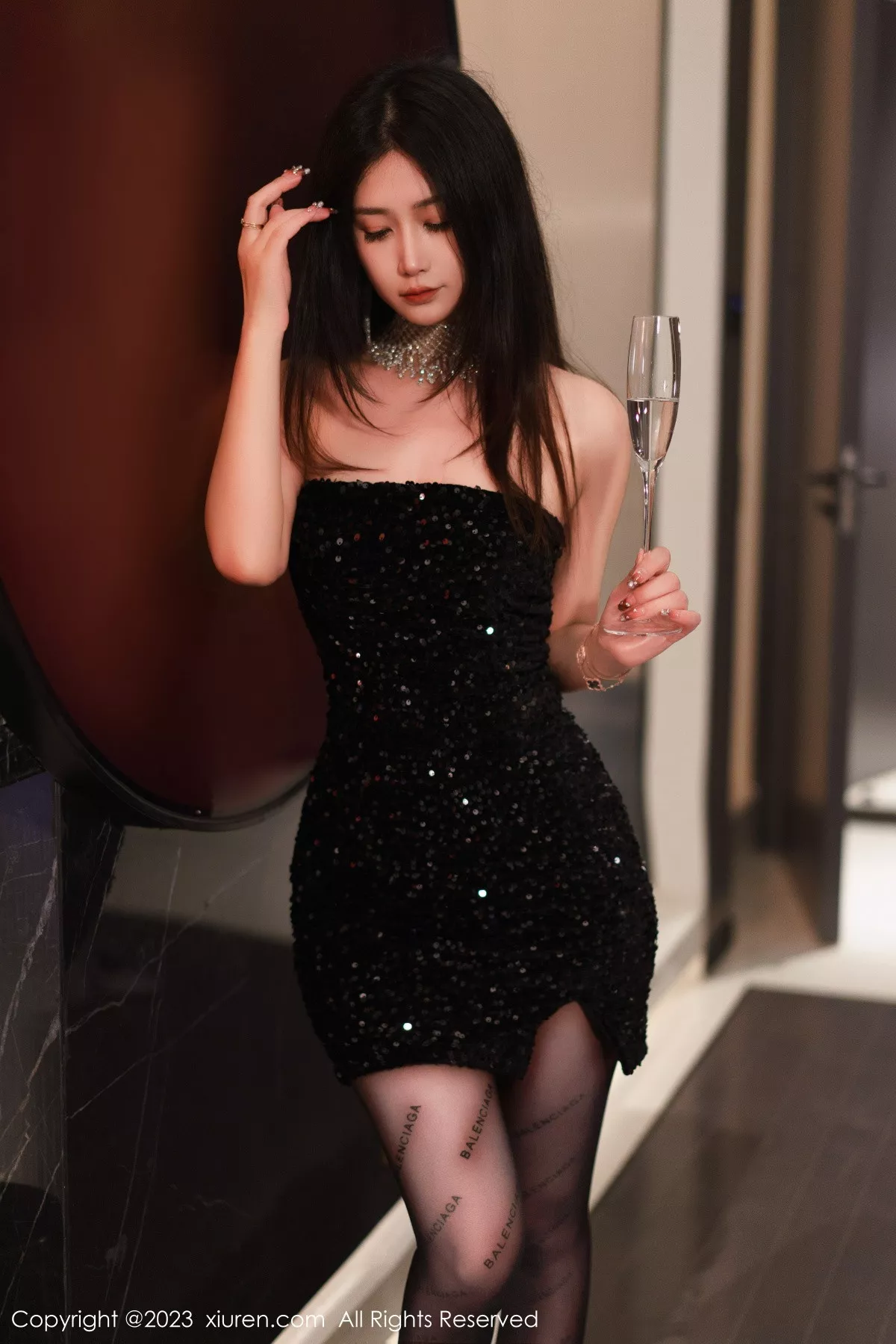 [XiuRen秀人网]第6244期阿姣写真 [90P]-004