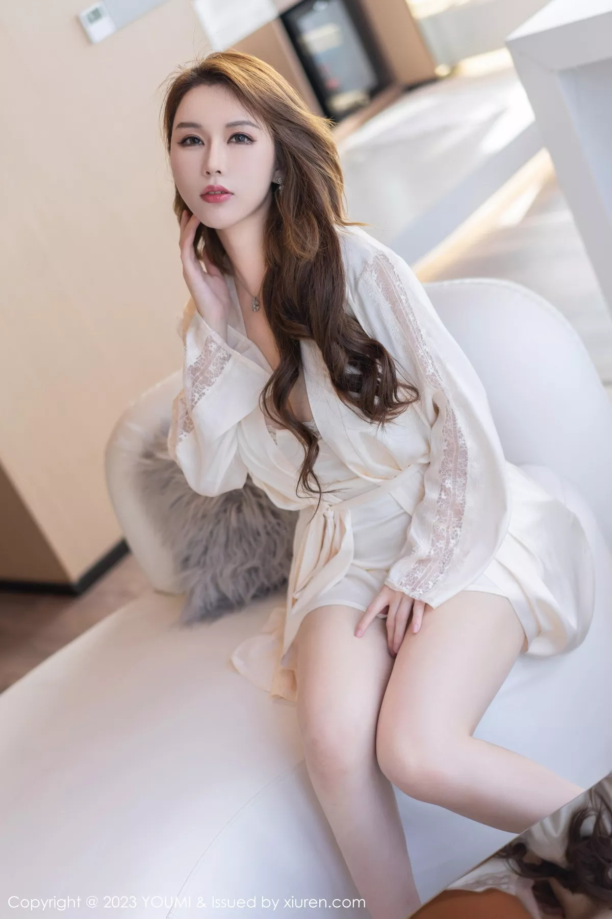 [YouMi尤蜜荟]第901期尤妮丝写真 [54P]-002