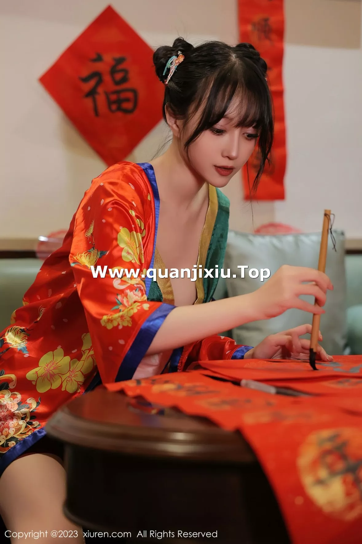 [XiuRen秀人网]第6167期玥儿玥写真 [57P]-005