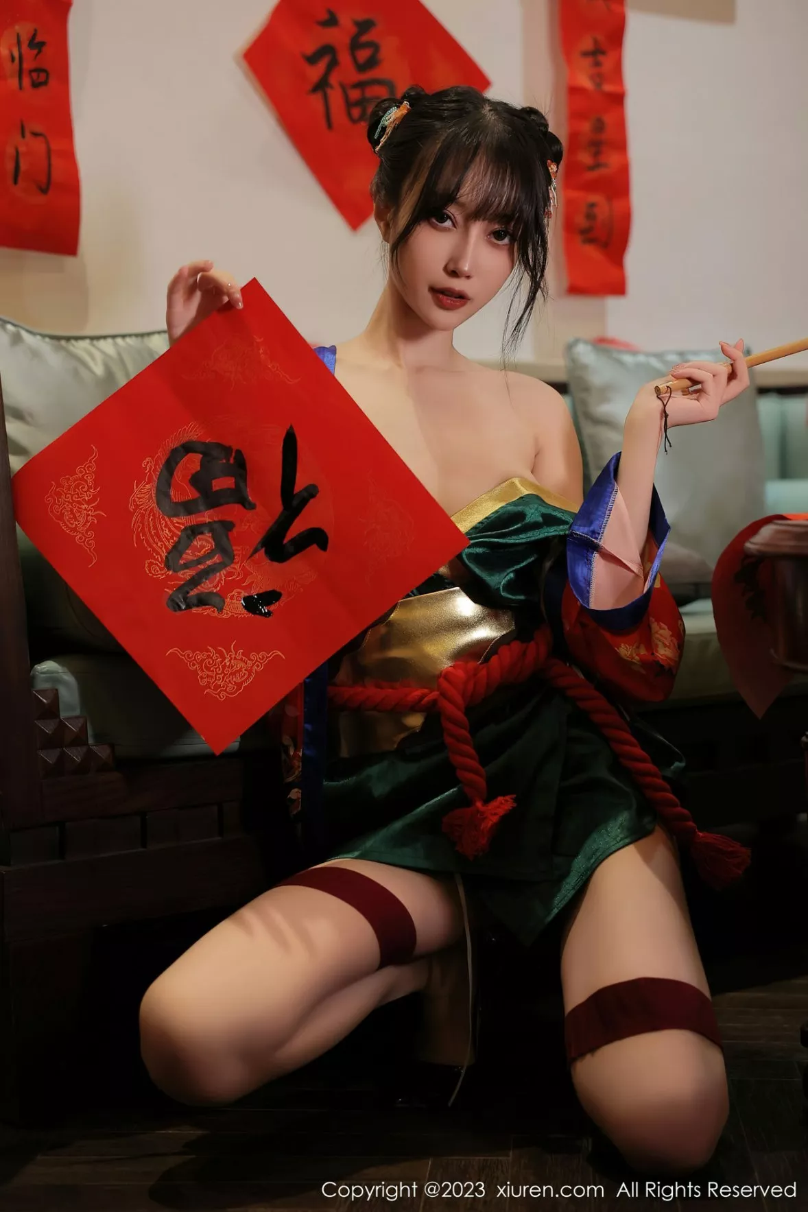 [XiuRen秀人网]第6167期玥儿玥写真 [57P]-010