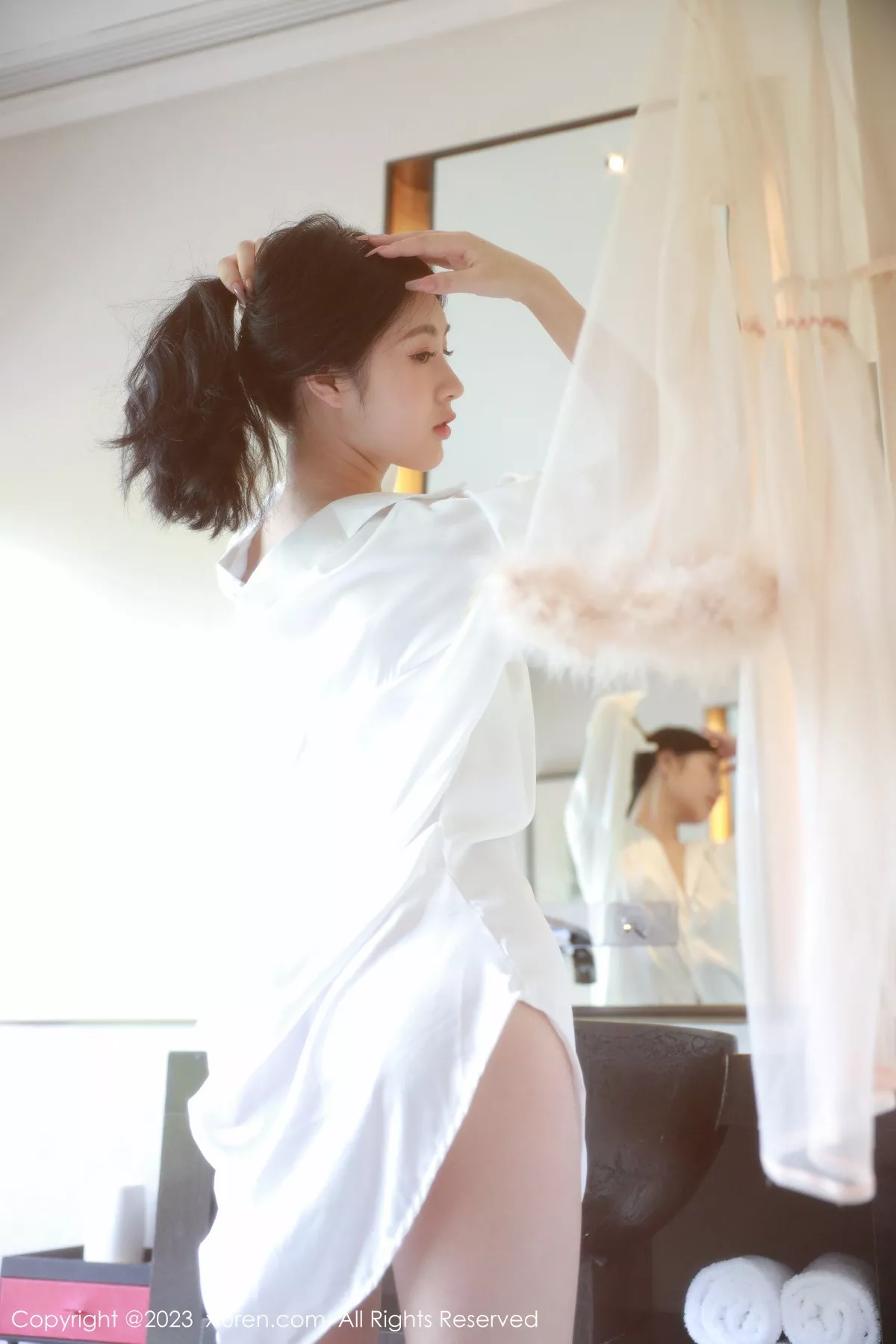 [XiuRen秀人网]第6183期谢晚晚写真 [44P]-031