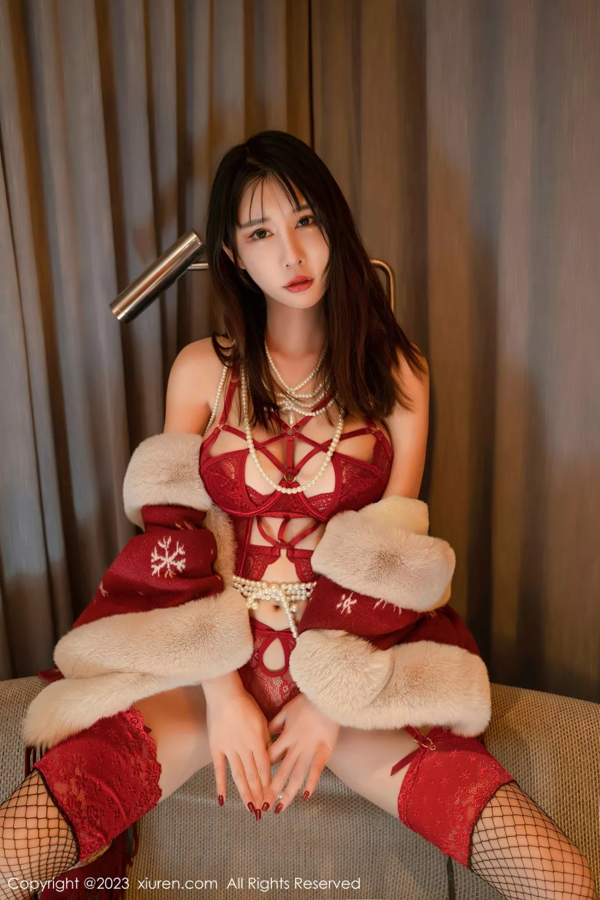 [XiuRen秀人网]第6188期夏沫沫写真 [61P]-005
