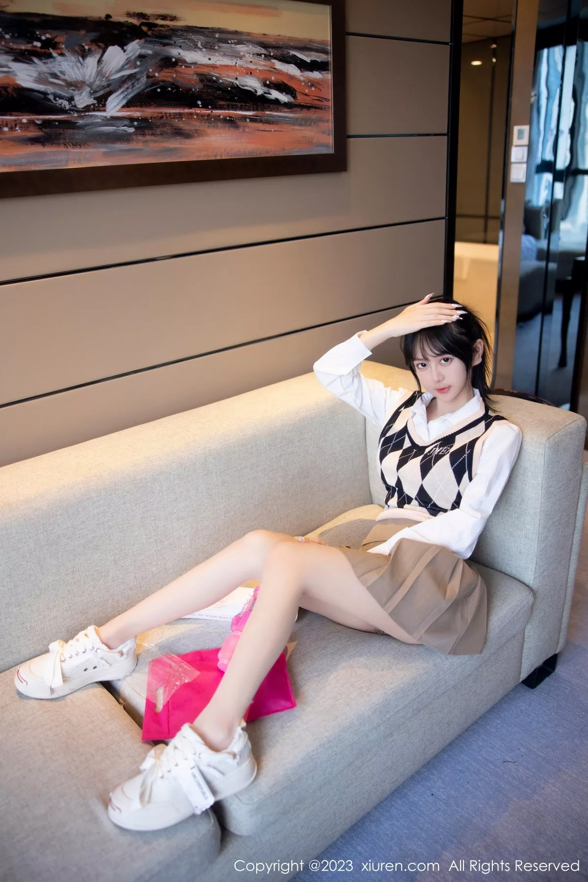 [XiuRen秀人网]第6329期谢小蒽写真 [94P]-011