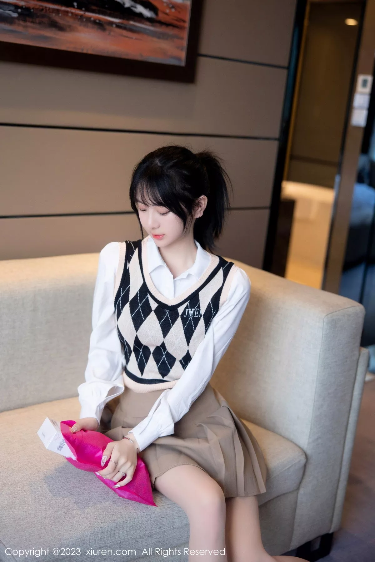 [XiuRen秀人网]第6329期谢小蒽写真 [94P]-008