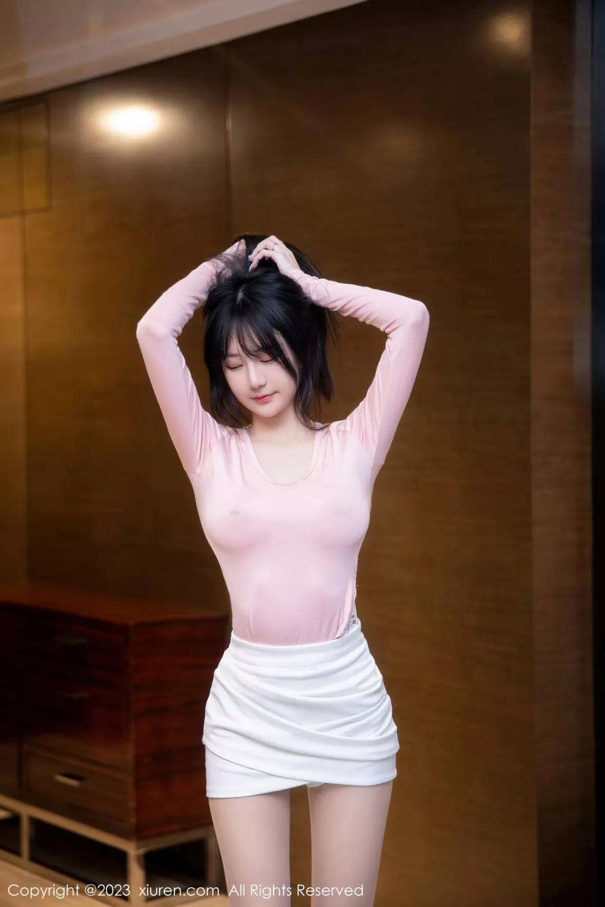 [XiuRen秀人网]第6367期谢小蒽写真 [91P]-009