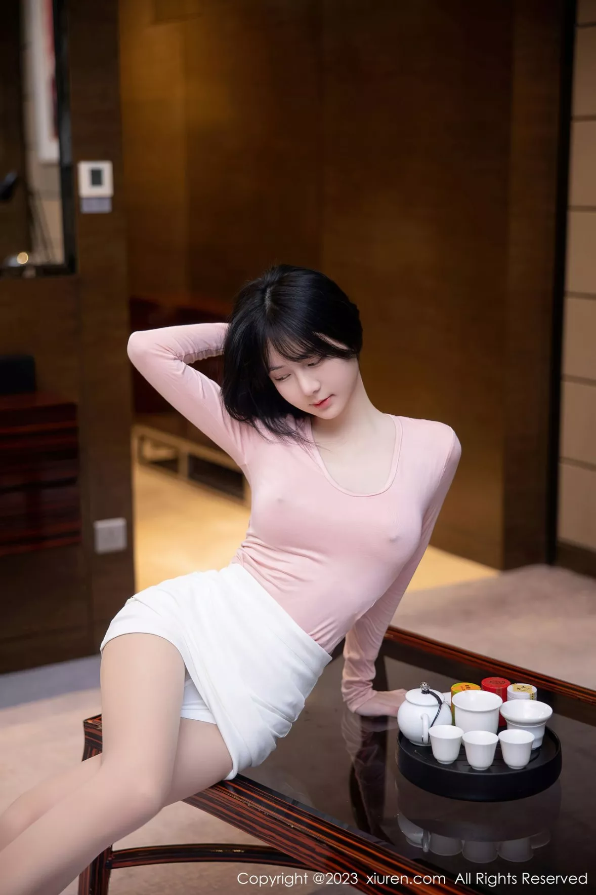 [XiuRen秀人网]第6367期谢小蒽写真 [91P]-012