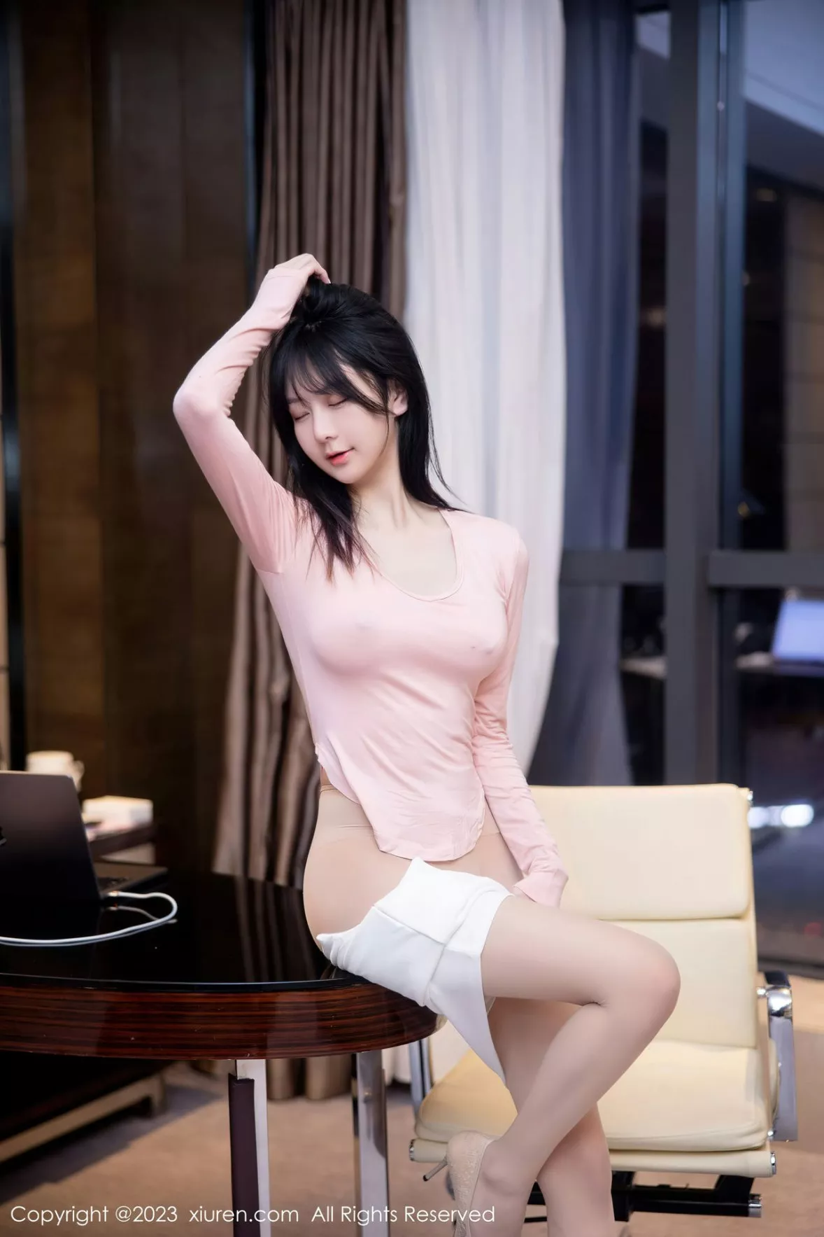 [XiuRen秀人网]第6367期谢小蒽写真 [91P]-023