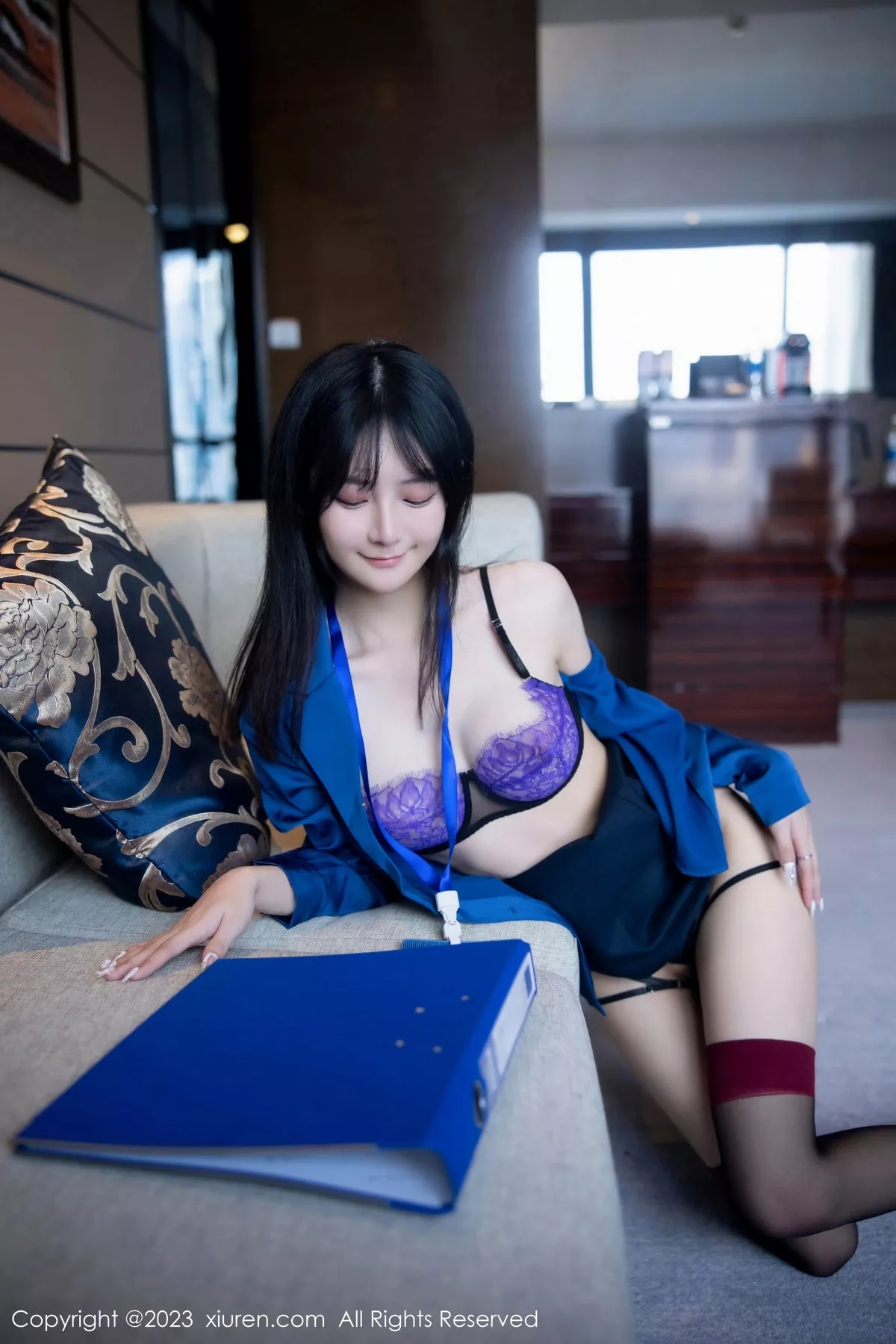 [XiuRen秀人网]第6407期谢小蒽写真 [91P]-048