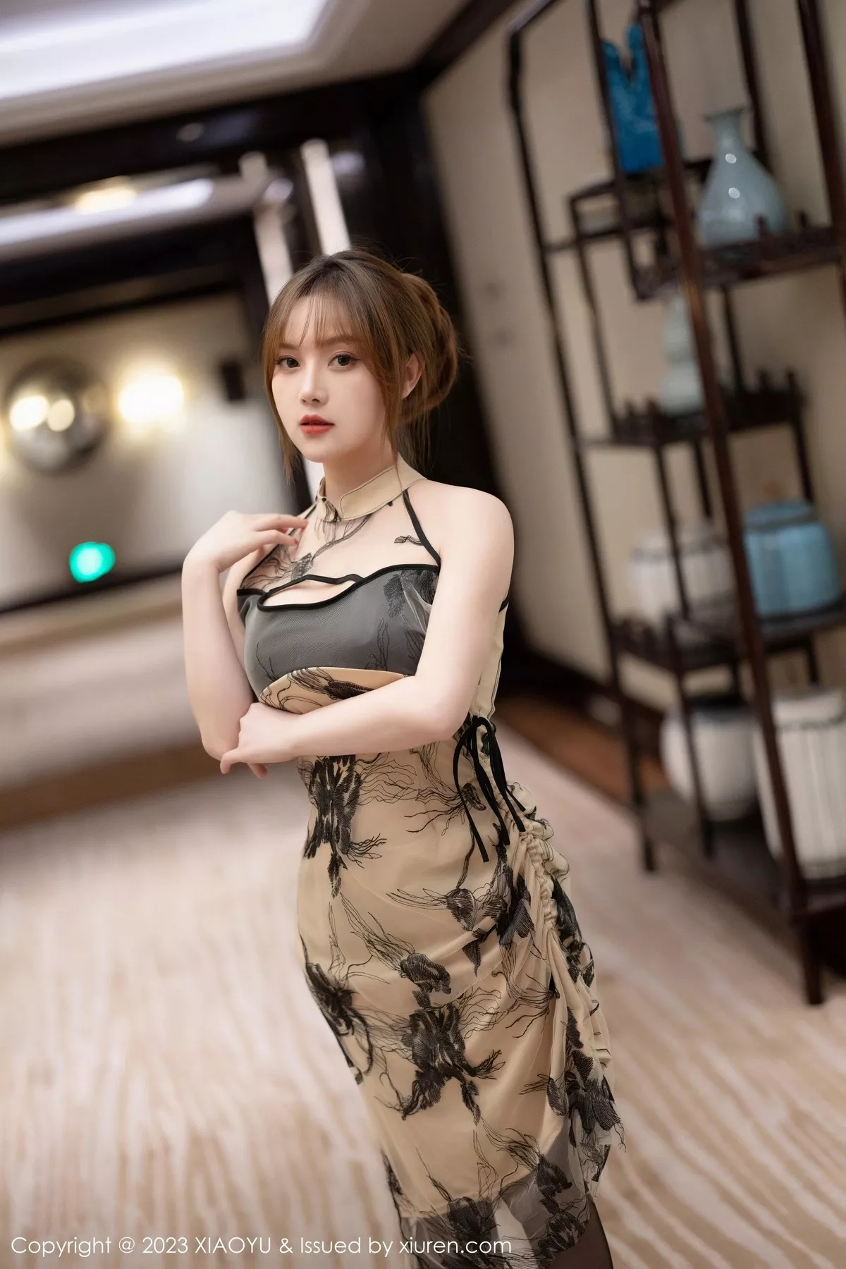 [XiaoYu画语界]第1004期豆瓣酱写真 [84P]-001