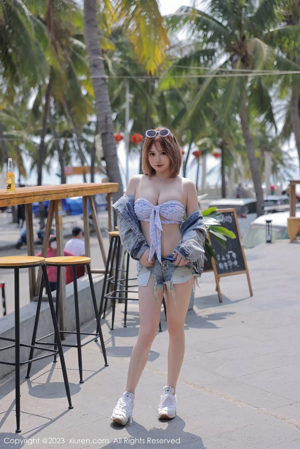 [XiuRen秀人网]第6551期养乐多写真 [56P]-048