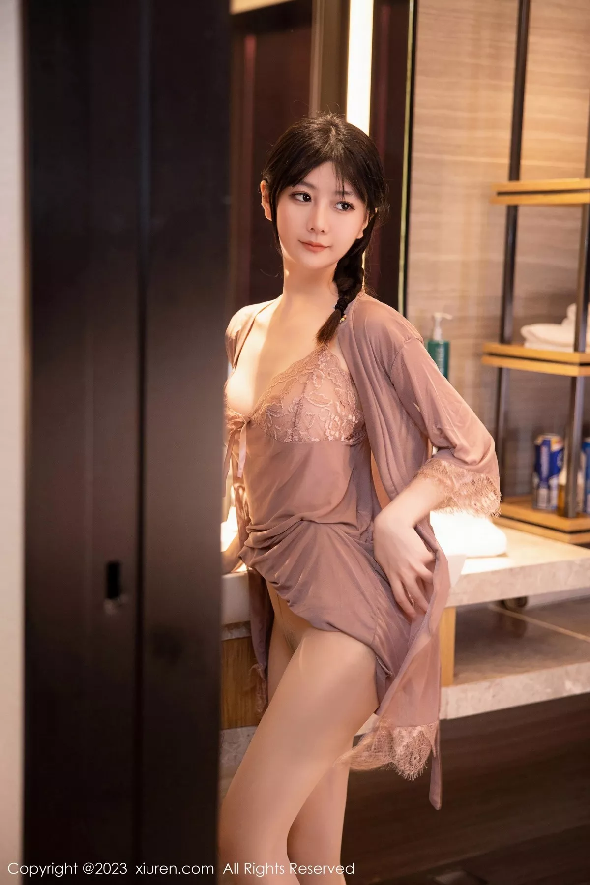 [XiuRen秀人网]第6558期谢小蒽写真 [79P]-002