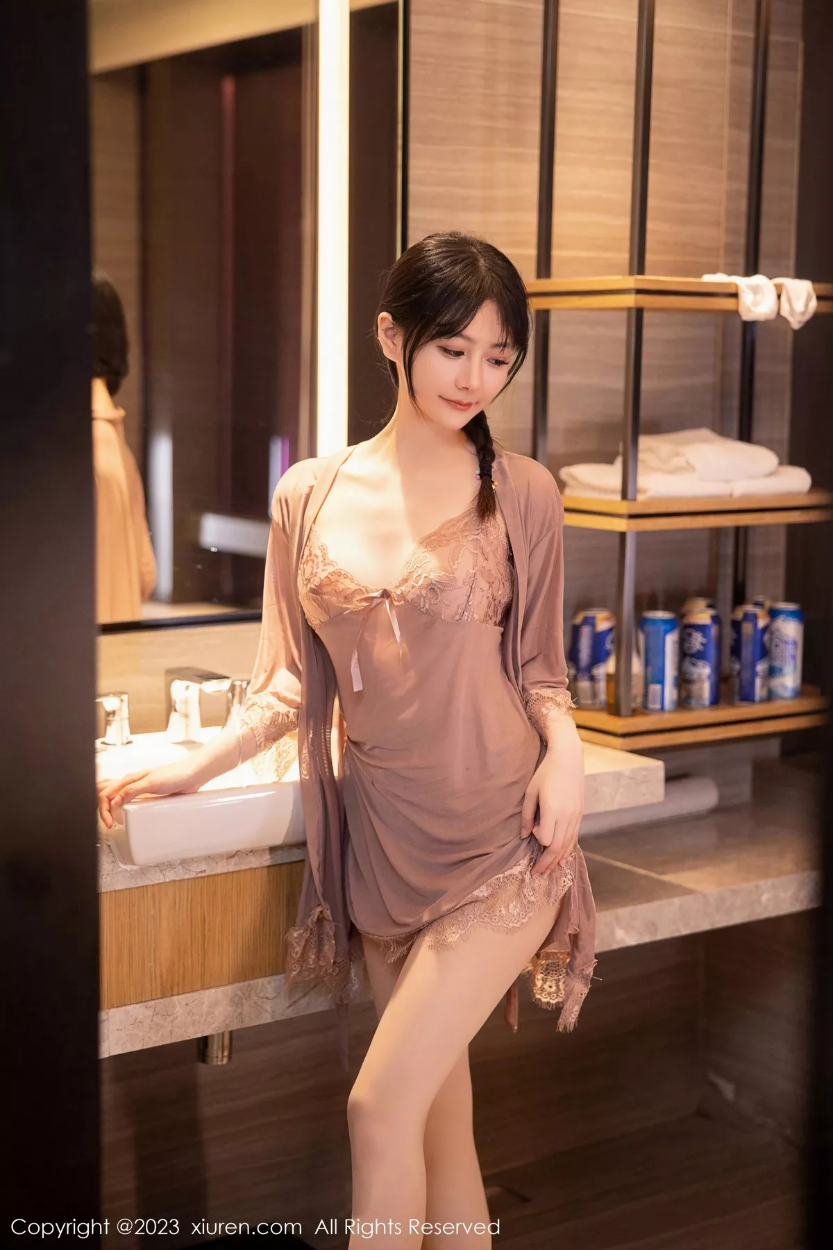 [XiuRen秀人网]第6558期谢小蒽写真 [79P]-003
