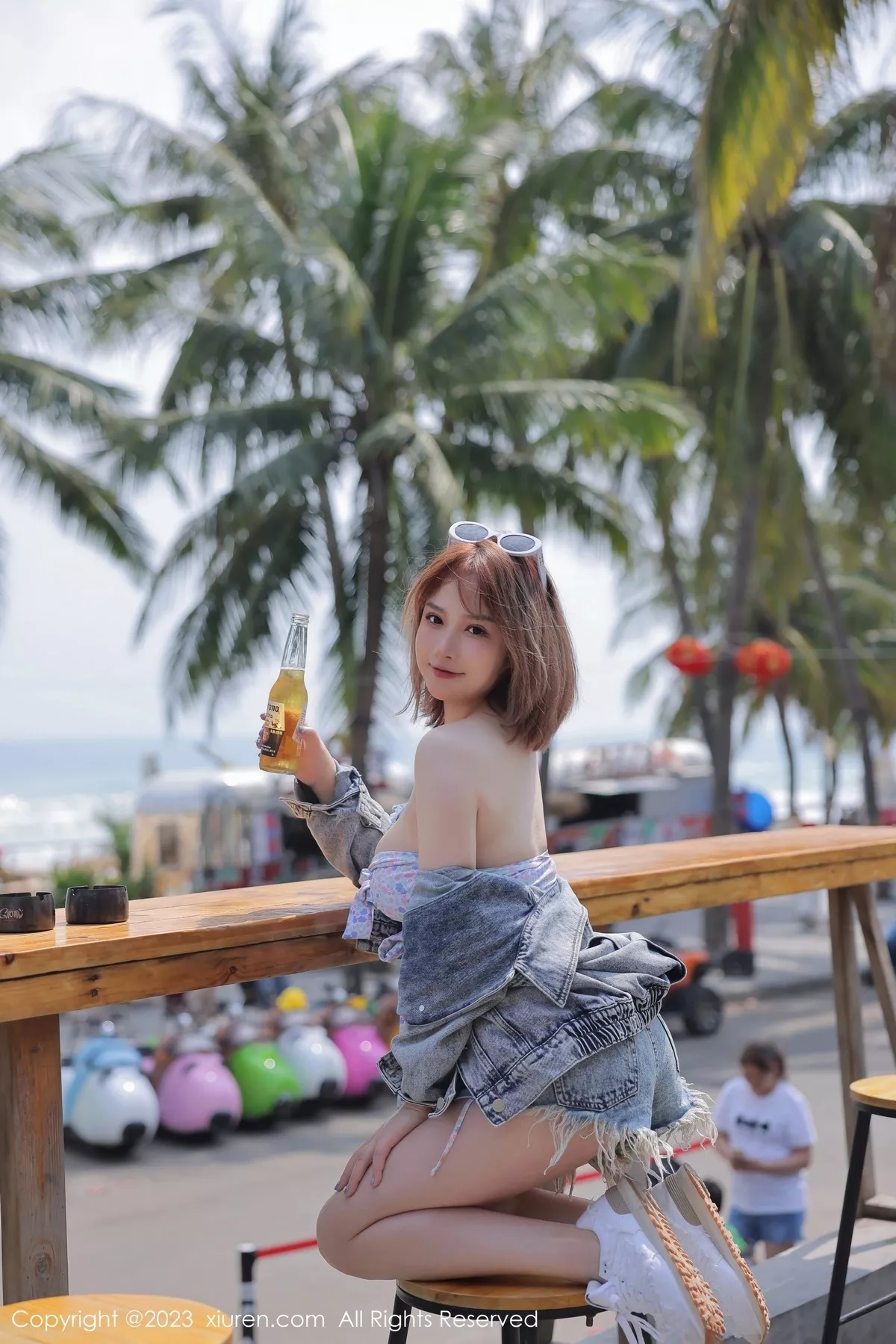 [XiuRen秀人网]第6551期养乐多写真 [56P]-045