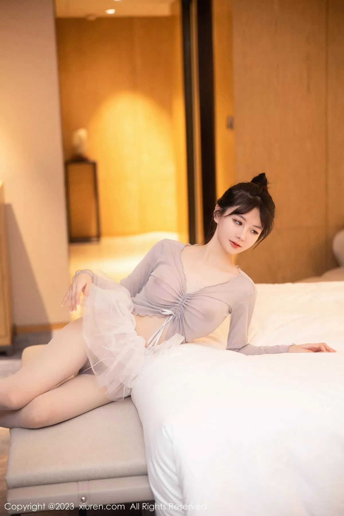 [XiuRen秀人网]第6592期谢小蒽写真 [91P]-057