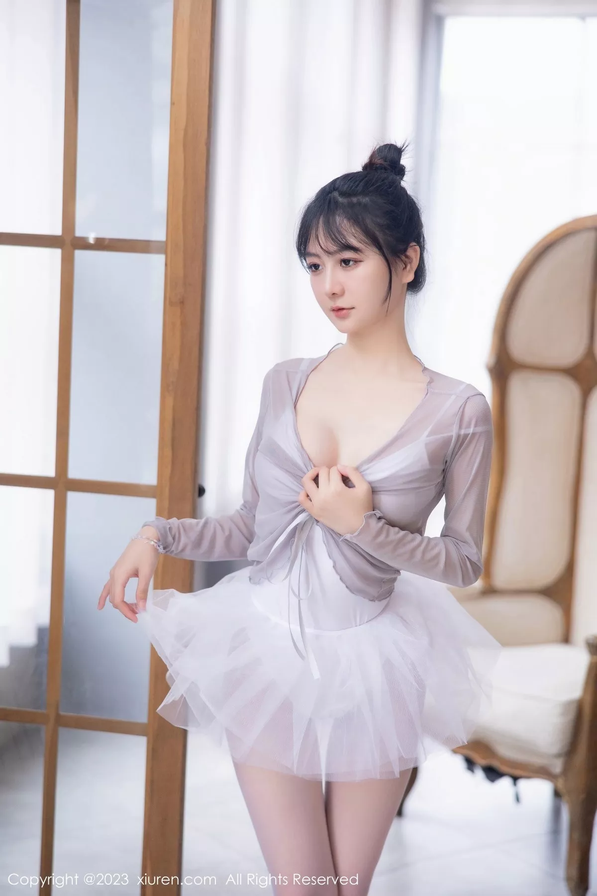[XiuRen秀人网]第6592期谢小蒽写真 [91P]-038